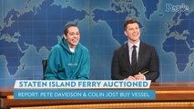 Pete Davidson and Colin Jost Buy Decommissioned Staten Island Ferry Boat: 'Grand Plans'