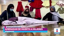 Amenazan de muerte a mujeres afganas si no usan burka