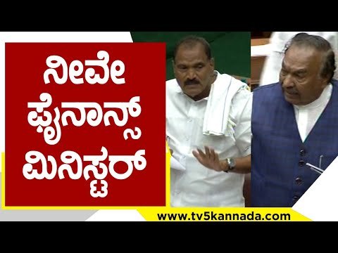 ಇವ್ರು ಹಿಂಗೆ ಎದ್ರೆ ನಾನ್​ ಏನ್​ ಮಾಡ್ಲಿ..! | KS Eshwarappa | Shivalinge Gowda | Tv5 Kannada