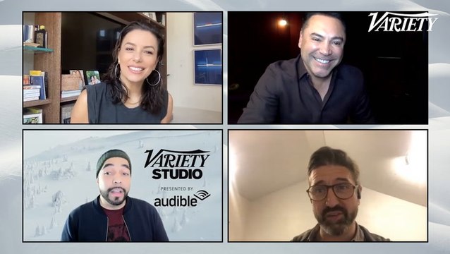 Eva Longoria & Oscar De La Hoya on 'La Guerra Civil' - Variety Studio Sundance