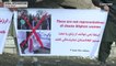 Talibãs protestam contra manifestação de mulheres