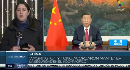 China rechaza alianza entre EE.UU. y Japón para la seguridad en el Indo-Pacífico