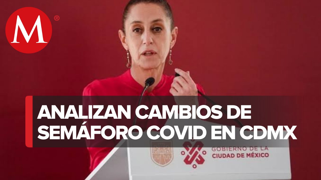 Sheinbaum pide esperar a que Ssa informe de semáforo covid en CdMx