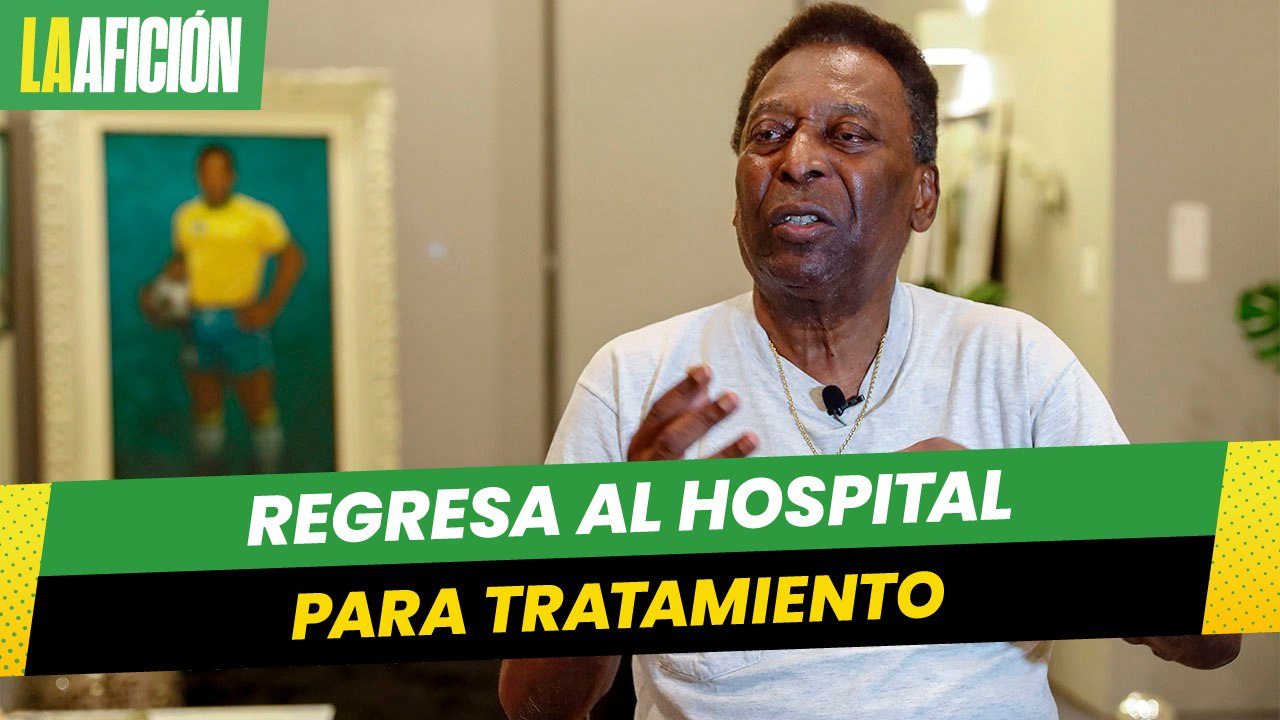 Pelé regresa al hospital para control de su tratamiento contra el cáncer
