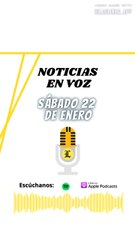 RESUMEN DE NOTICIAS DE ESTE SÁBADO 22 DE ENERO