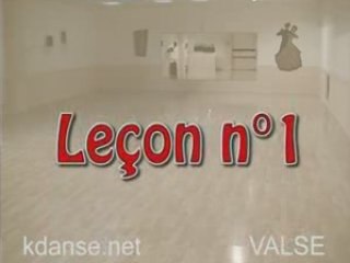 Apprendre la Valse (niveau moyen) : leçon 1