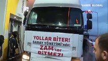 CHP'li vekiller, zamlara dikkat çekmek için tırla İstanbul'dan İzmir'e gitti