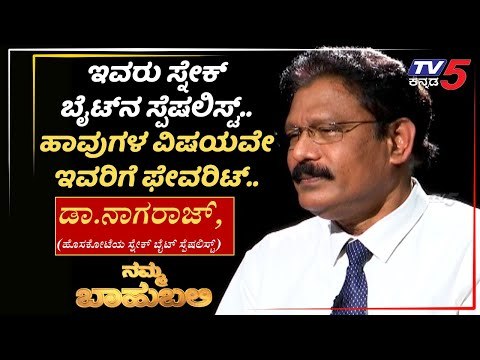 ನಮ್ಮ ಬಾಹುಬಲಿ ವಿತ್ ಡಾ. ನಾಗರಾಜ್, ಹೊಸಕೋಟೆಯ ಸ್ನೇಕ್ ಬೈಟ್ ಸ್ಪೆಷಲಿಸ್ಟ್ | Archana Sharma | TV5 Kannada
