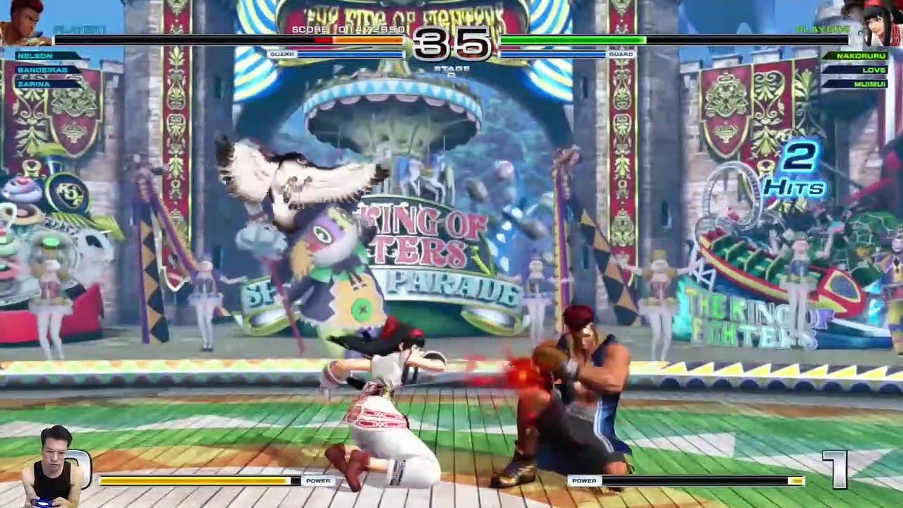 (PS4) The King of Fighters XIV - 02 - Team South America - Lv 4 Hard - CPU Block* Block* Block* pt2 - Lv 4 Hard