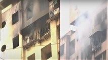 Fire breaks out in 20-storey building in Mumbai, 4 injured