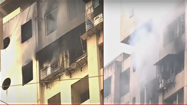 Fire breaks out in 20-storey building in Mumbai, 4 injured