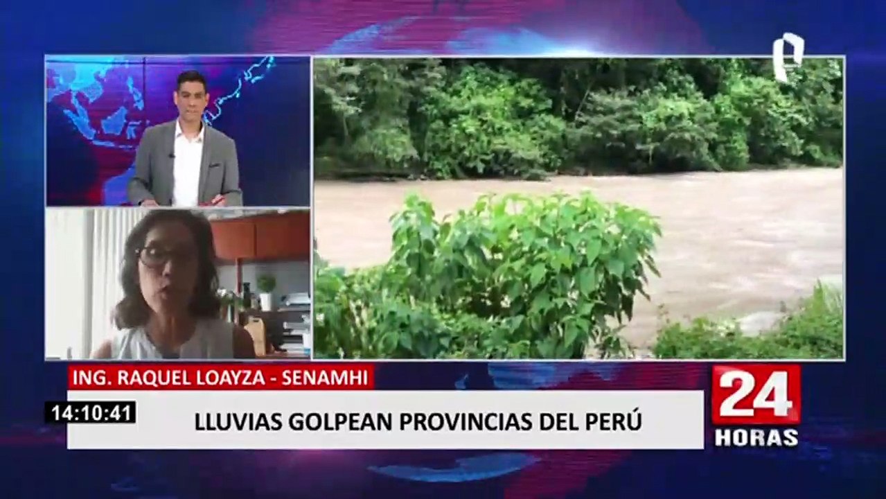 Intensas lluvias golpean provincias del Perú y causan estragos