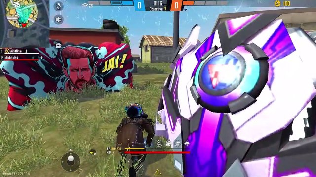 Comeback King Ajjubhai and Amitbhai Vs Subrata Romeo and Mr Triple R Gameplay - Garena Free Fire