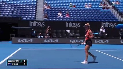 Kanepi s'en sort face à Inglis : le résumé vidéo du match