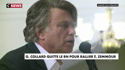 Gilbert Collard quitte le RN pour rallier Eric Zemmour
