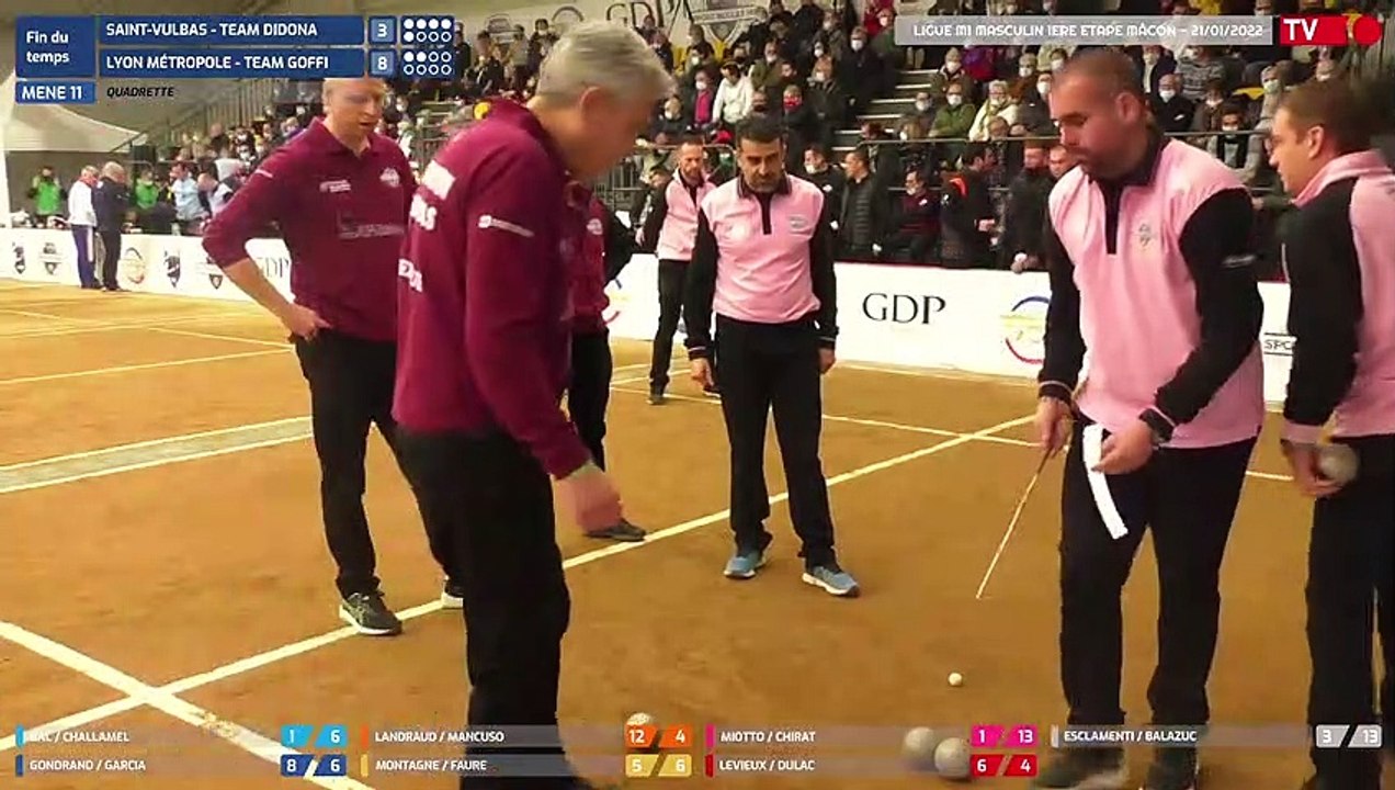 LIGUE SPORT-BOULES M1 | ETAPE 1 - MACON | Début 2e et 3e parties