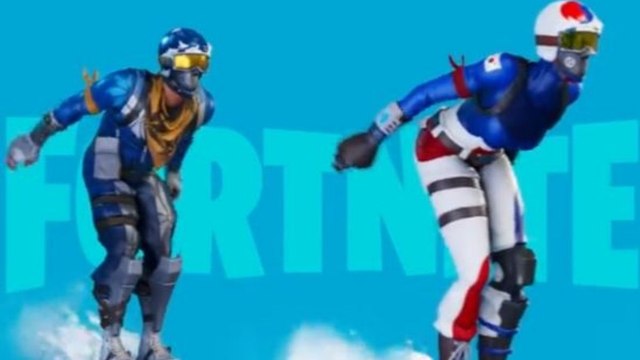 Fortnite : l'emote Style Slalom dans la boutique du 22 janvier 2022