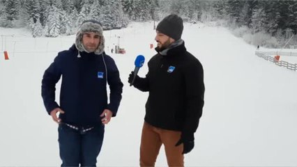 En direct de Gérardmer avec France Bleu Lorraine