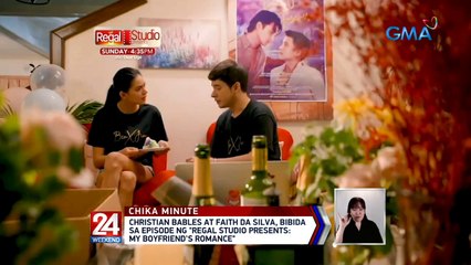 Christian Bables at Faith Da Silva, bibida sa episode ng "Regal Studio Presents: My Boyfriend's Romance." | 24 Oras