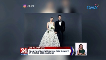 Soon-to-be parents na sina Park Shin Hye at Choi Tae Joon, kasal na | 24 Oras