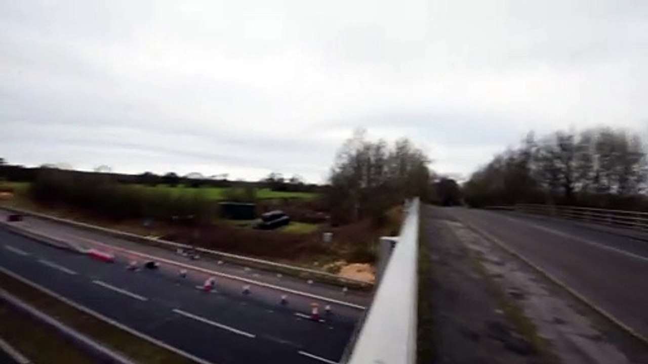 Motorway M55 closed