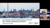 Puglia: presentazione Rapporto OMS Acciaierie Taranto. Emiliano: 