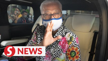 Ismail Sabri arrives at IJN