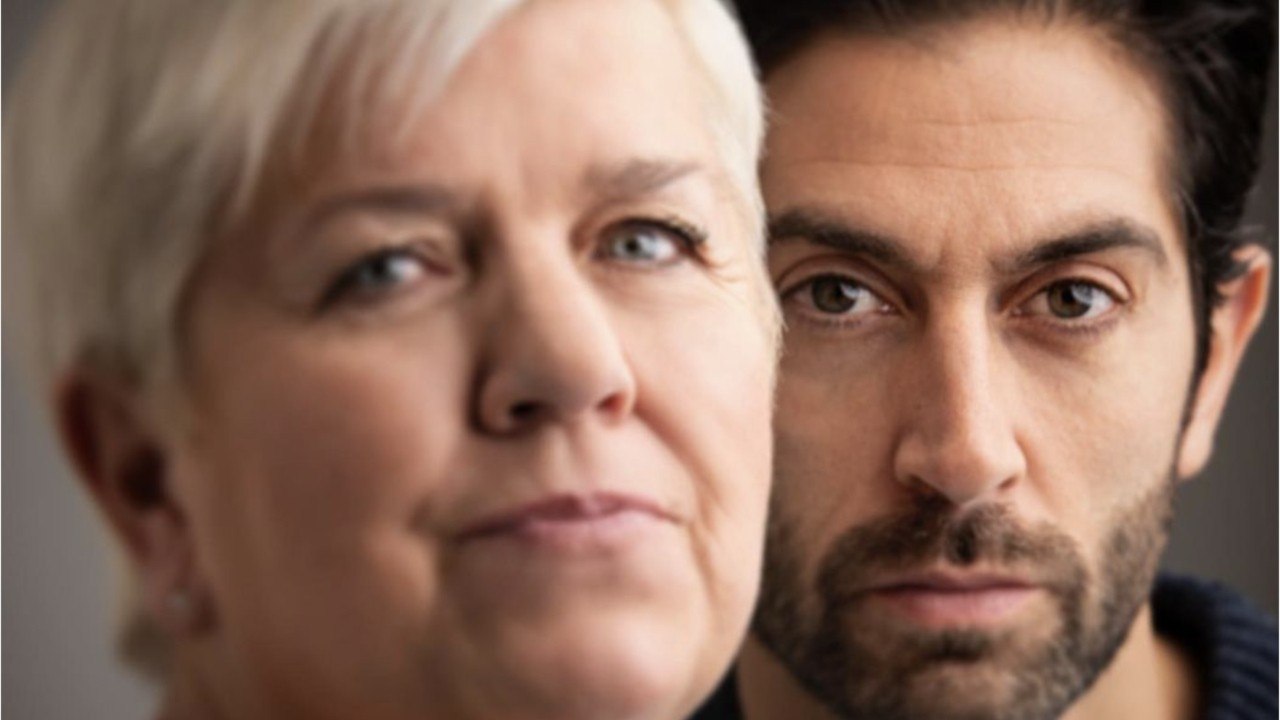 VOICI : Le prix de la trahison : Mathieu Delarive se confie sur ses relations avec Mimie Mathy en dehors du tournage