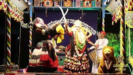 yakshagana mahishasura entry | ದೇವಿ ಮಹಾತ್ಮೆ | ಕಟೀಲು ಮೇಳ