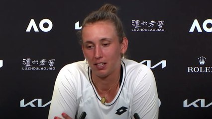 Open d'Australie 2022 - Elise Mertens est en 8es et en 2e semaine : "Danielle Collins... elle est motivée... On va dire ça"