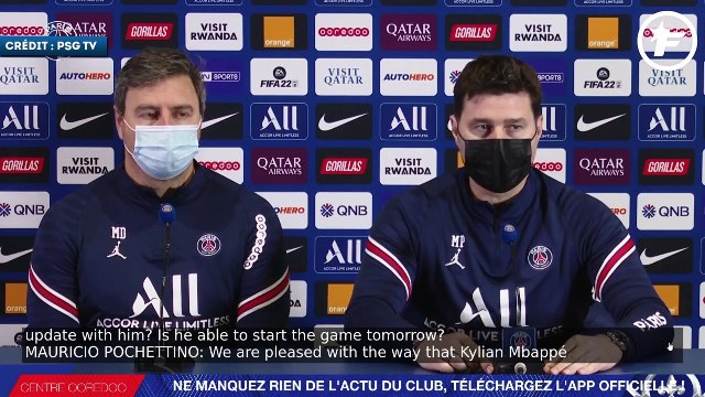 Mauricio Pochettino se veut rassurant pour Kylian Mbappé et Lionel Messi