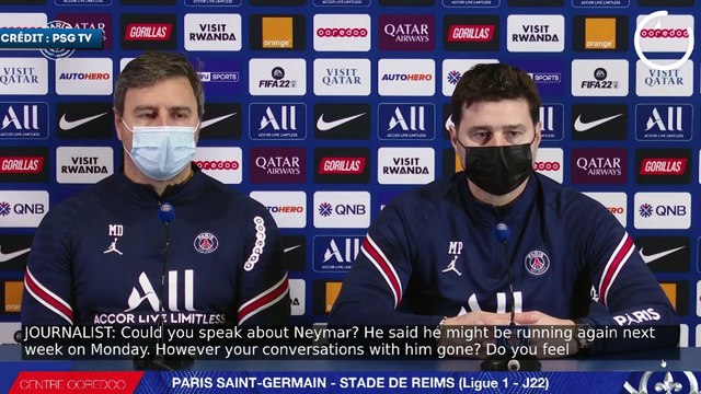 Mauricio Pochettino donne des nouvelles de Neymar