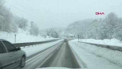 ZONGULDAK'TA 37 KÖY YOLU ULAŞIMA KAPALI