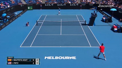 Fritz - Bautista Agut - Highlights Open d'Australie