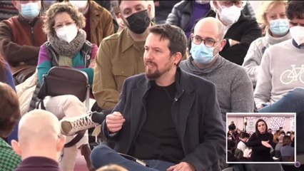 Pablo Iglesias vaticina que el PSOE "suavizará" su postura sobre una hipotética guerra en Ucrania