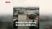 Antalya'da denizde oluşan hortum karaya ulaşmadan sona erdi