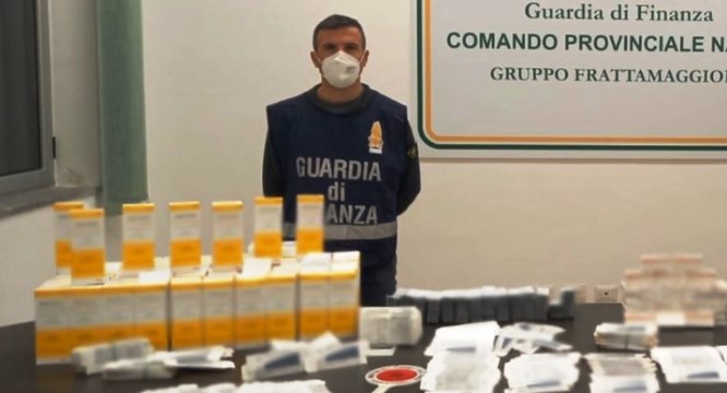 Spaccio di farmaci dopanti tra Napoli e Salerno: sequestri e denunce (22.01.22)