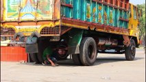 Tyre Puncture Prank With Popping Balloons