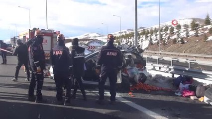 Son dakika! Tır, otomobile arkadan çarptı; feci kazada anne ve kızı can verdi