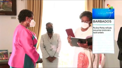 Síntesis 22-01: Mia Mottley es reelecta como primera ministra de Barbados