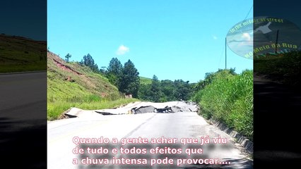 BR 381 : O asfalto levantou tipo TERREMOTO em Nova Era, MG