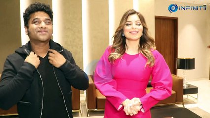Kanika Kapoor & Pushpa Music Director Devi Prasad spotted at T-Series