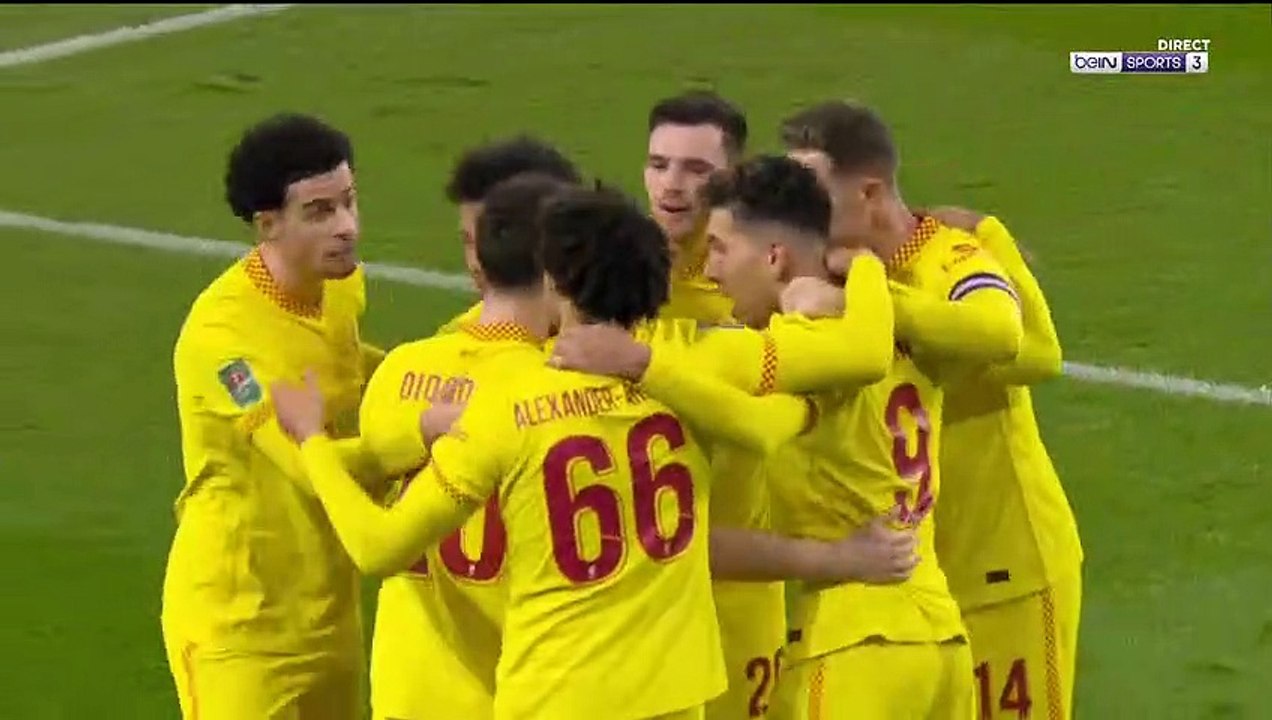 League Cup Angleterre - Diogo Jota sort les Gunners - Liverpool 2 - 0 Arsenal