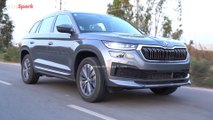 New Skoda Kodiaq Hindi Review | Third-Row Seats, Turbo-Petrol Mileage, 12-Speaker Audio Test