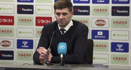 Steven Gerrard on Villa's 1-0 Everton win