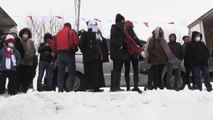 2 bin rakımlı Çambaşı Yaylası'nda kar güreşi ve off-road yarışları düzenlendi