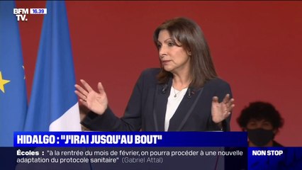 Anne Hidalgo réaffirme sa détermination dans la course à la présidentielle