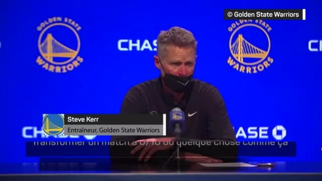 Warriors - Kerr : Curry a une confiance incroyable