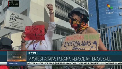 FTS 12:30 22-01: Protests in Peru after oil spill