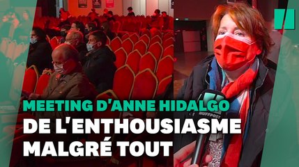 下载视频: À Aubervilliers, Hidalgo et ses militants veulent 